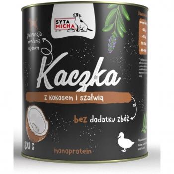 SYTA MICHA Comida Húmeda para Perros Pato 800 G