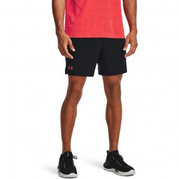 Pantalón corto de hombre Under Armour Vanish Wvn 6in Grphic negro rojo