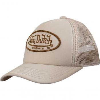 Von Dutch Beige Tampa Trucker Cap