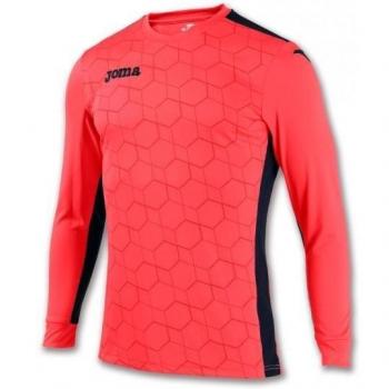 Joma - Camiseta portero derby ii coral flúor m/l para hombre