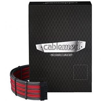 CableMod CM-PCSR-FKIT-NKCR-R - Kit de Cable de Carbono y Rojo
