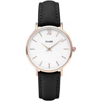 Cluse Reloj Analógico Automático para Mujer con Correa de Cuero – CL30003