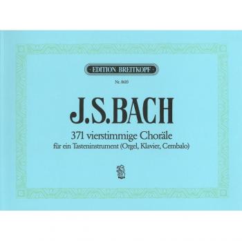 Corales de Bach para Piano y Órgano (Urtext) - 371 Corales a 4 Voces BWV 253-438