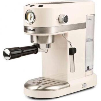 Máquina de Café Espresso Automática G3 Ferrari G10168, 1350W, 15 Bar, Compatible con Cialdas ESE y Café Molido, Capacidad 1.4L, Color Beige