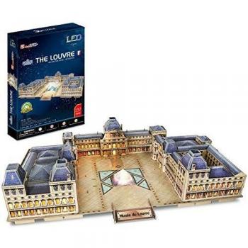CubicFun- Puzzle 3D LED Museo del Louvre