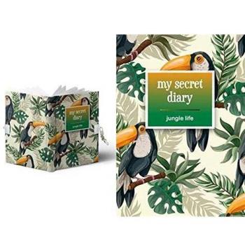 Roymart. Diario con Candado. Modelo Jungle Life