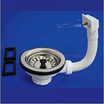 WOLFPACK LINEA PROFESIONAL 4110605 Valvula Fregadero T-72BP-115 1 1/2 Cesta Baja
