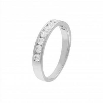 Anillo Oro Blanco con Diamantes - GRN-101-258