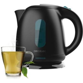 Hervidor Eléctrico Cecotec Thermosense 140 Black, 1L, 2200W, Calentamiento Rápido, Filtro Antical, Libre de BPA, Base Rotativa 360º