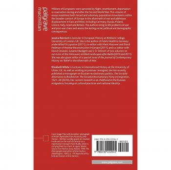 The Disentanglement of Populations: Migration, Expulsion and Displacement in Postwar Europe, 1944-49