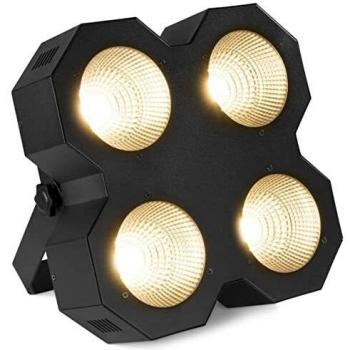 BeamZ SB400 Luz estroboscópica y cegadora de escenario con 4x 50W Chip-on-Board (COB) LED