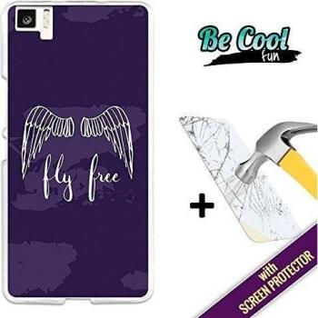 Becool® Fun- Funda Gel Flexible para Bq Aquaris M5 [ +1 Protector Cristal Vidrio Templado ]Carcasa TPU fabricada con la mejor Silicona, protege y se adapta a la perfección a tu Smartphone y con nuestro exclusivo diseño Vuela libre