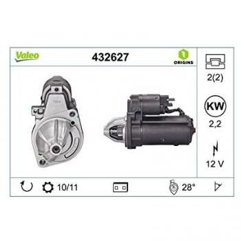 Motor de Arranque Valeo 432627 - Tipo: Motor de arranque; Marca: Valeo; Modelo: 432627