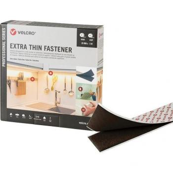 Rollo de Velcro Extrafino Negro 50 mm x 5 m