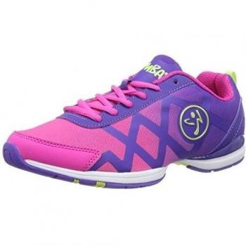 Zumba Footwear Zumba Flex II Remix - Zapatillas de gimnasia para mujer, color morado