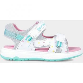 Sandalias abiertas de niña con estampado de estrellas en blanco - GARVALIN 242853 Niña Blanco