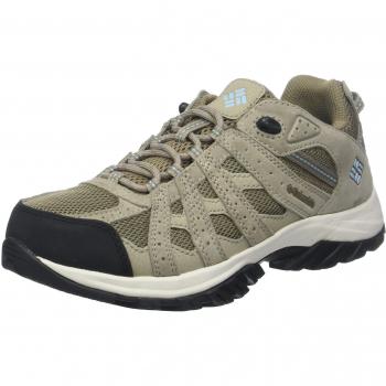 Columbia Canyon Point Waterproof, Zapatillas de Senderismo para Mujer, Beige
