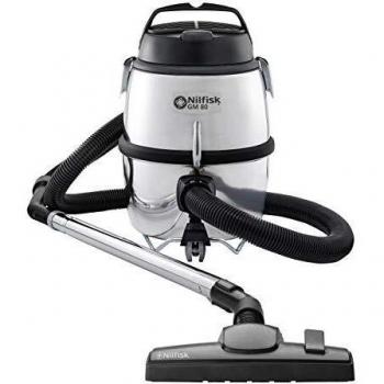 NILFISK 107418491 Aspirador icónico de Trineo con o sin Bolsa GM 80, 780 W, 6.25 litros, 75 Decibelios, plástico, Gris