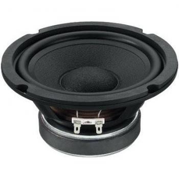 Monacor SPH-170TC - Subwoofer componente de 60W, negro
