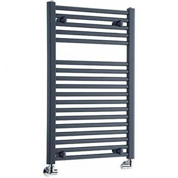 Radiador Toallero Plano Antracita 800mm x 500mm 474W Hudson Reed