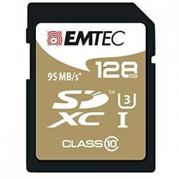 Tarjeta de Memoria SDXC 128GB Clase 10 Emtec Speedin