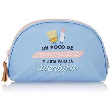 Mr. Wonderful WOA03376, Estuche de maquillaje, Azul