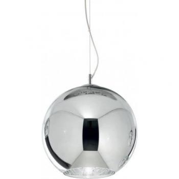 Lámpara colgante Nemo Domo Interior 1 Luz Cromo E27 45cm