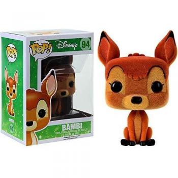 Funko - Figurine Disney Bambi - Bambi Flocked Exclu Pop 10cm - 0849803093778