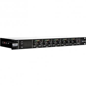 Art Pro Audio MX225 Dual Source Stereo 5-Channel Zone Distribution Mixer