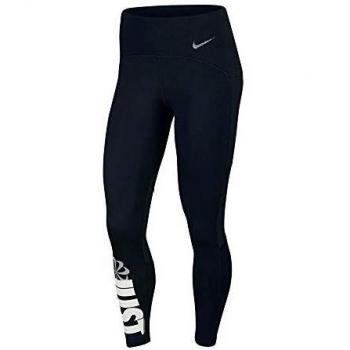 Desconocido Nike W Nk Icnclsh Speed Tght 7_8 Pantalones de Deporte, Mujer, Black/White/