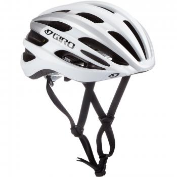 Giro Casco de Ciclismo Foray, Unisex, Color Matte White/Silver, tamaño L