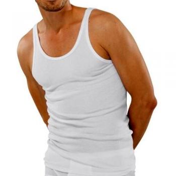 Camiseta Interior Sin Mangas Original Doppelripp para Hombre - Color Blanco