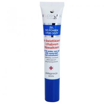 FlosLek Pharma Eye Care Eye Gel with Eyebright and Cornflower 15 ml