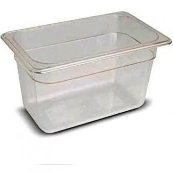 Lacor - 66415P - Cubeta Policarbonato GN 1/4 265x162x150