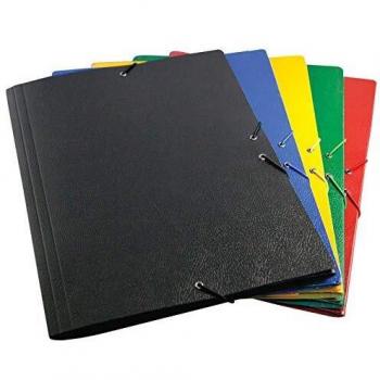 CARPETA DIBUJO A3 CARTON GOFRADO GOMA SOLAPA AZUL