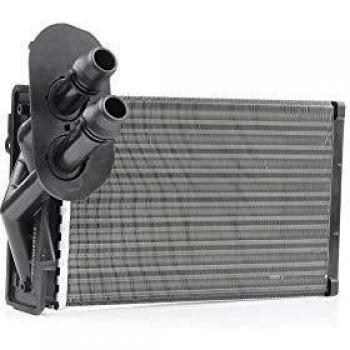 Radiador de calefacción RIDEX 467H0044 para VW, AUDI y SKODA con dimensiones 235 x 157 x 42 mm y tubo incluido