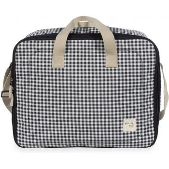 Walking Mum Maleta I Love Vichy Negro