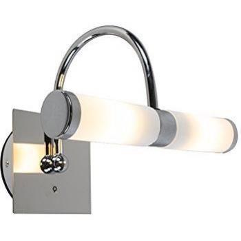Aplique Clásico Cromado IP44 - Baño 2 Arcos