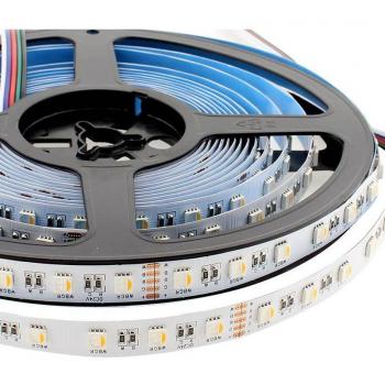 Tira LED RGBW 5050 5m (60Led/m 4 en 1) - IP20
