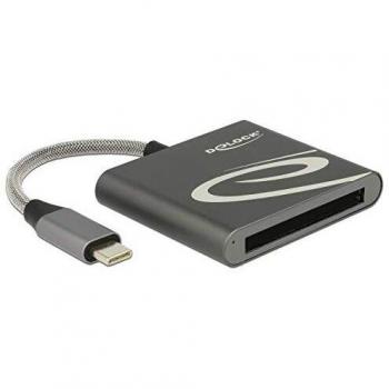 Lector de tarjetas USB Type-C para CFast 2.0 en color plata