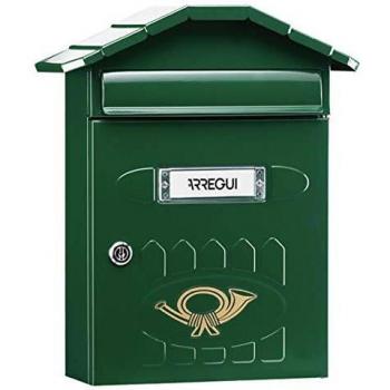 ARREGUI Villa E5003 Buzón de Correo de Acero, Tamaño M