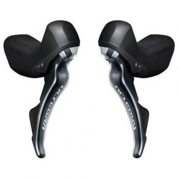 SHIMANO Ultegra R8 11X2V Mecan Disc Palancas, Unisex Adulto, Gris, Talla Única