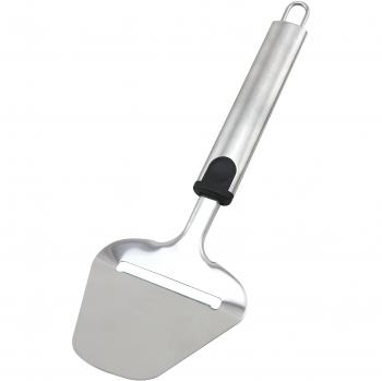Fackelmann Cortador loncheador de Queso Carolina, Óptimo para Hacer Lonchas de Queso Fresco, Queso Curado y Semicurado, Acero Inoxidable, 25.5 x 8 x 1.5 cm, 1 Unidad