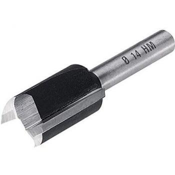 Straight Router Bit 8mm Diameter x 16mm Cutting Length with 8mm Shank