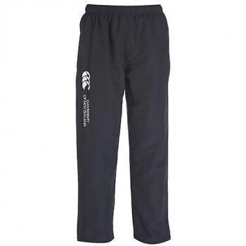 Canterbury Pantalones de Chándal Abiertos para Hombre, Color Negro, Talla L