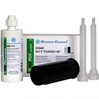 Adhesivo Epóxico MD-Pox 30 min Jeringa Doble 150g (Paquete de 6)