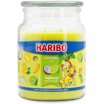 Vela Perfumada de Soja Haribo Coco Lima - Bote Grande 510 g