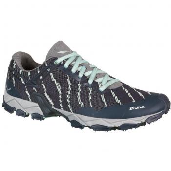 Salewa WS Lite Train, Zapatillas de Senderismo para Mujer, Azul
