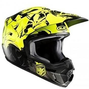 HJC 177174l Casco Moto, Amarillo, L