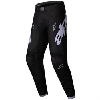 Pantalones de motocross Alpinestars Racer Graphite Negro-Gris 28